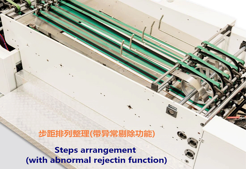 Steps arrangement (with abnormal rejection function)